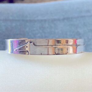 Annie Kajiya 4 Sign Language Company Cuff Bracelet.